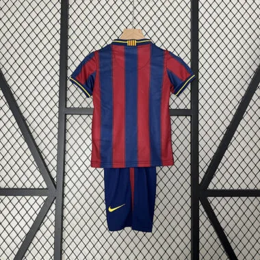 2009-10 Barcelona home retro kid kit