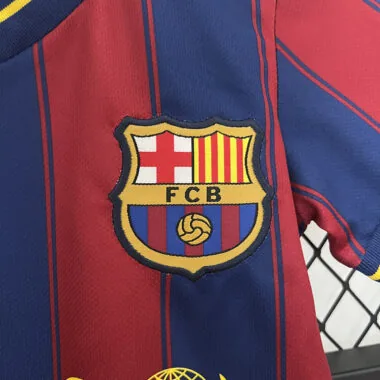 2009-10 Barcelona home retro kid kit
