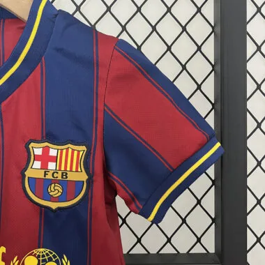 2009-10 Barcelona home retro kid kit