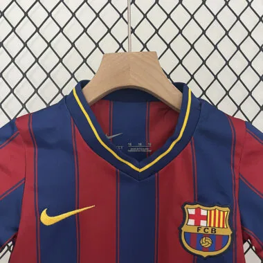 2009-10 Barcelona home retro kid kit
