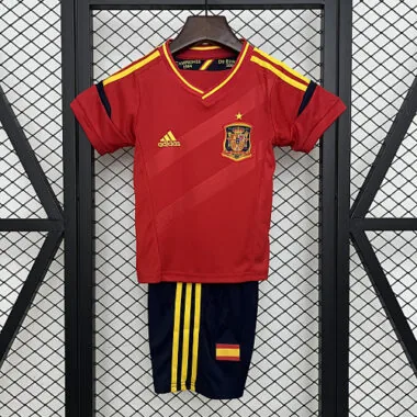 2012 Spain home retro kid kit