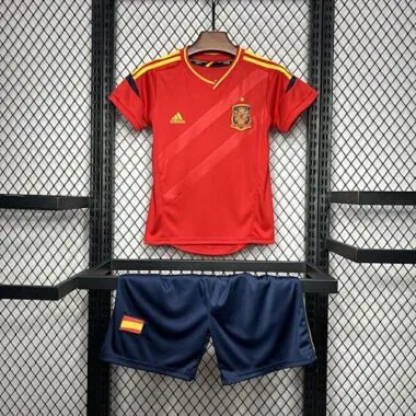 2012 Spain home retro kid kit
