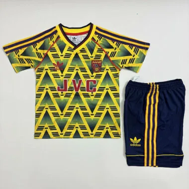 91-93 Arsenal away retro kid kit