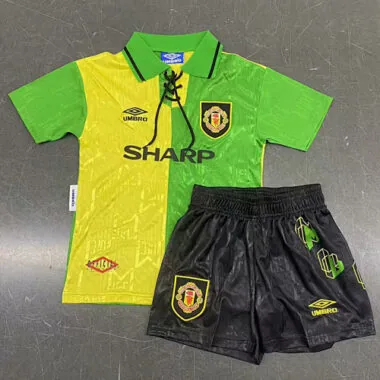92-94 Manchester United third away retro kid kit