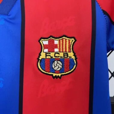 95-97 Barcelona home retro kid kit
