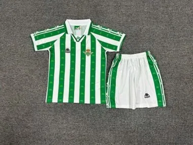 95-97 Real Betis home retro kid kit