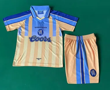 95-97 Chelsea Away retro kid kit