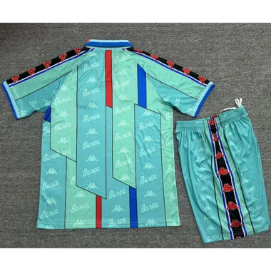 96-97 Barcelona away retro kid kit