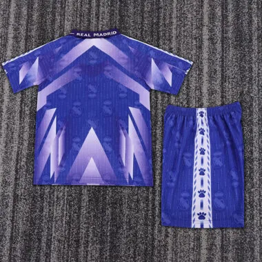97-98 Real Madrid away retro kid kit