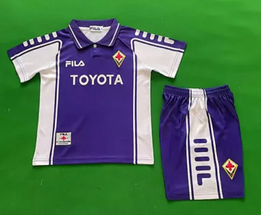 99-00 Fiorentina home retro kid kit
