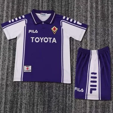 99-00 Fiorentina home retro kid kit