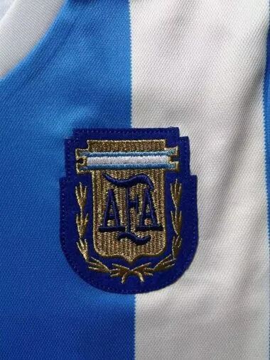 Retro 1986 Argentina Home Long Sleeve kid kit (Size 16-28)