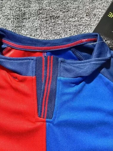 Retro 1999/00 Barcelona Home Long Sleeve kid kit (Size 16-28)