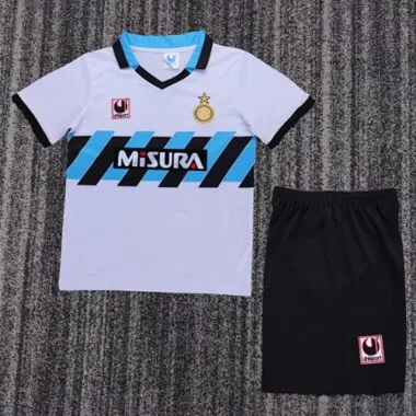 Retro Inter Milan 1990/91 Away kids kit size 16-28