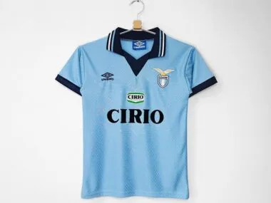Retro Lazio 1996/97 Home kid kit (Size 16-28)