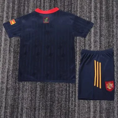 Retro Spain 1996 Away kids Jersey