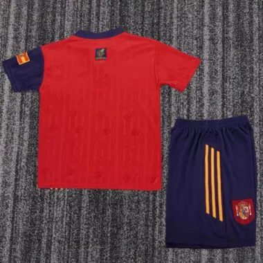 Retro Spain 1996 home kids Jersey