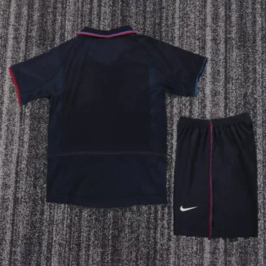 Kids Kit Retro 02-03 Barcelona third Jersey (Size 16-28)
