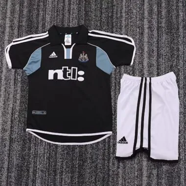kids kit Retro 2000/01 Newcastle United Away soccer jersey size 16-28