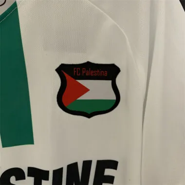 23-24 Palestinian white jersey