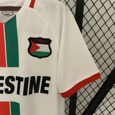 23-24 Palestinian white jersey