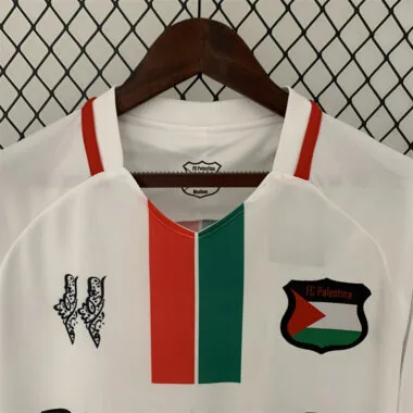 23-24 Palestinian white jersey