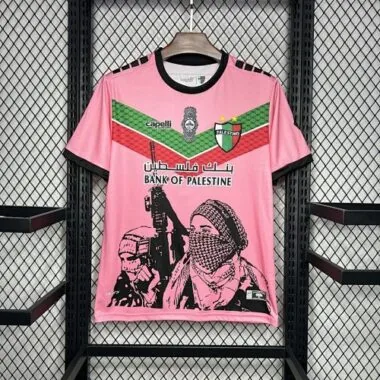 24-25 CD Palestino Pink Graffiti Jersey S-XXXXL