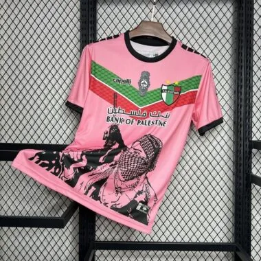 24-25 CD Palestino Pink Graffiti Jersey S-XXXXL