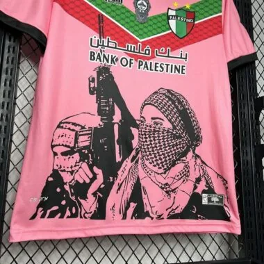 24-25 CD Palestino Pink Graffiti Jersey S-XXXXL