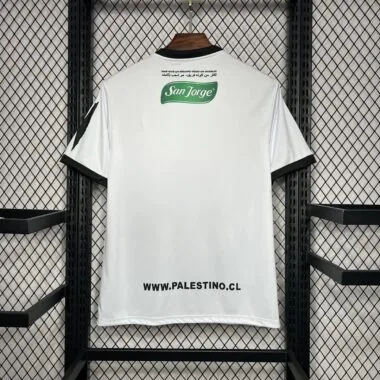 24-25 CD Palestino White Graffiti Jersey S-XXXXL