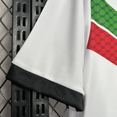 24-25 CD Palestino White Graffiti Jersey S-XXXXL