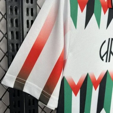 24-25 CD Palestino Hypepeace Joint Edition White Retro Jersey
