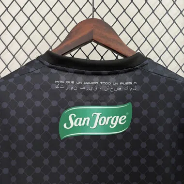 24-25 Palestinian third away black jersey