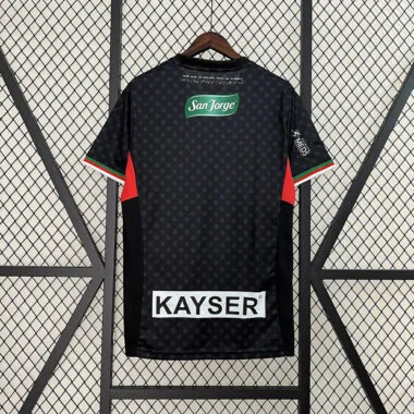 24-25 Palestinian third away black jersey