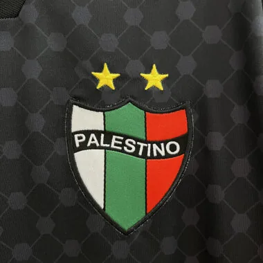 24-25 Palestinian third away black jersey