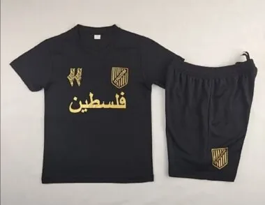 24-25 Palestino Black kid kit
