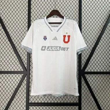 24-25 Universidad de Chile away white jersey
