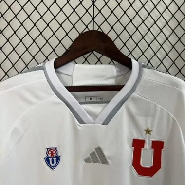 24-25 Universidad de Chile away white jersey