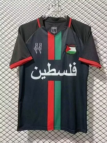 24-25 palestine black jersey