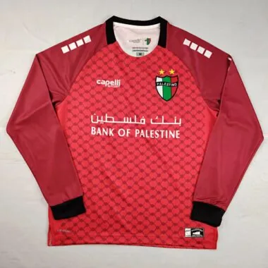 25-26 25-26 Palestino red long sleeves soccer jersey