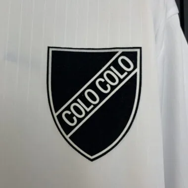 Maillot de football souvenir blanc du Colo Colo, 25-26