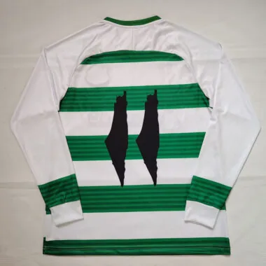 Maillot à manches longues Palestine vert et blanc, n° 25-26