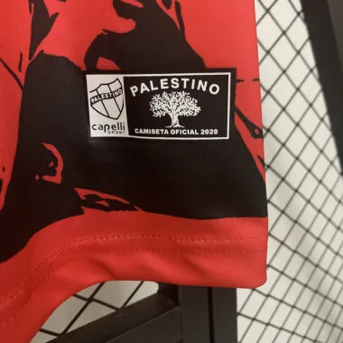 Maillot rouge de la Palestine n° 25-26