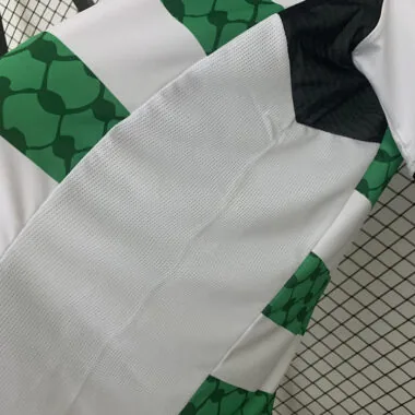 25-26 Palestino green and white jersey