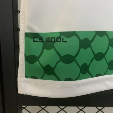 25-26 Palestino green and white jersey