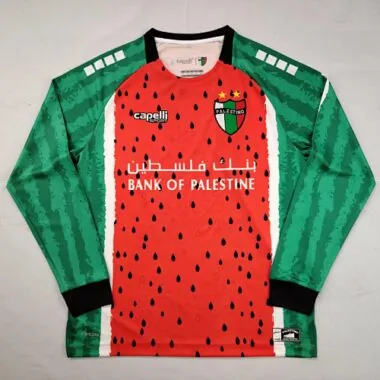 25-26 Palestino third away long sleeve jersey