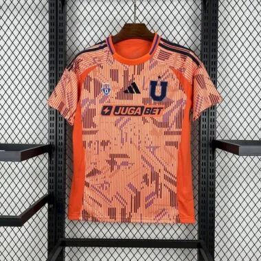 25-26 Universidad de Chile away orange jersey