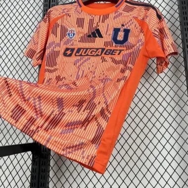 25-26 Universidad de Chile away orange jersey