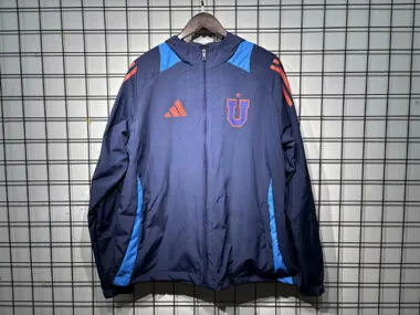 25-26 Universidad de Chile blue windbreaker