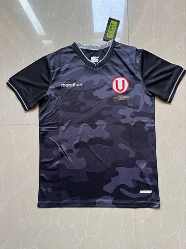 25-26 Universitario of Perú third away black jersye